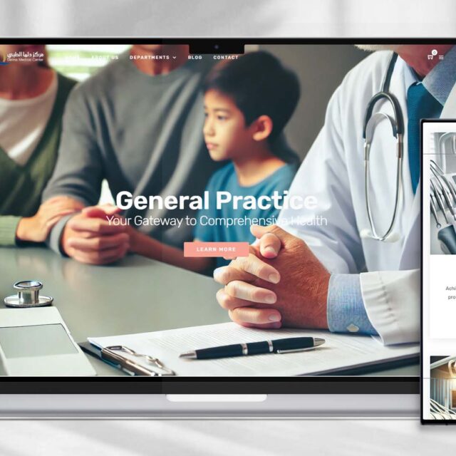 Delma Medical Center Website Showcase