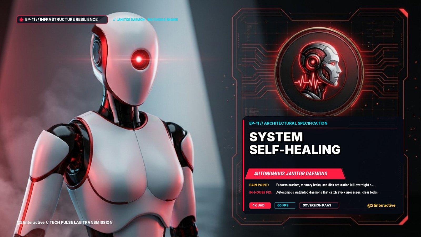 2TI-TECH-PULSE // EP-11: System Self-Healing: The Janitor Daemon