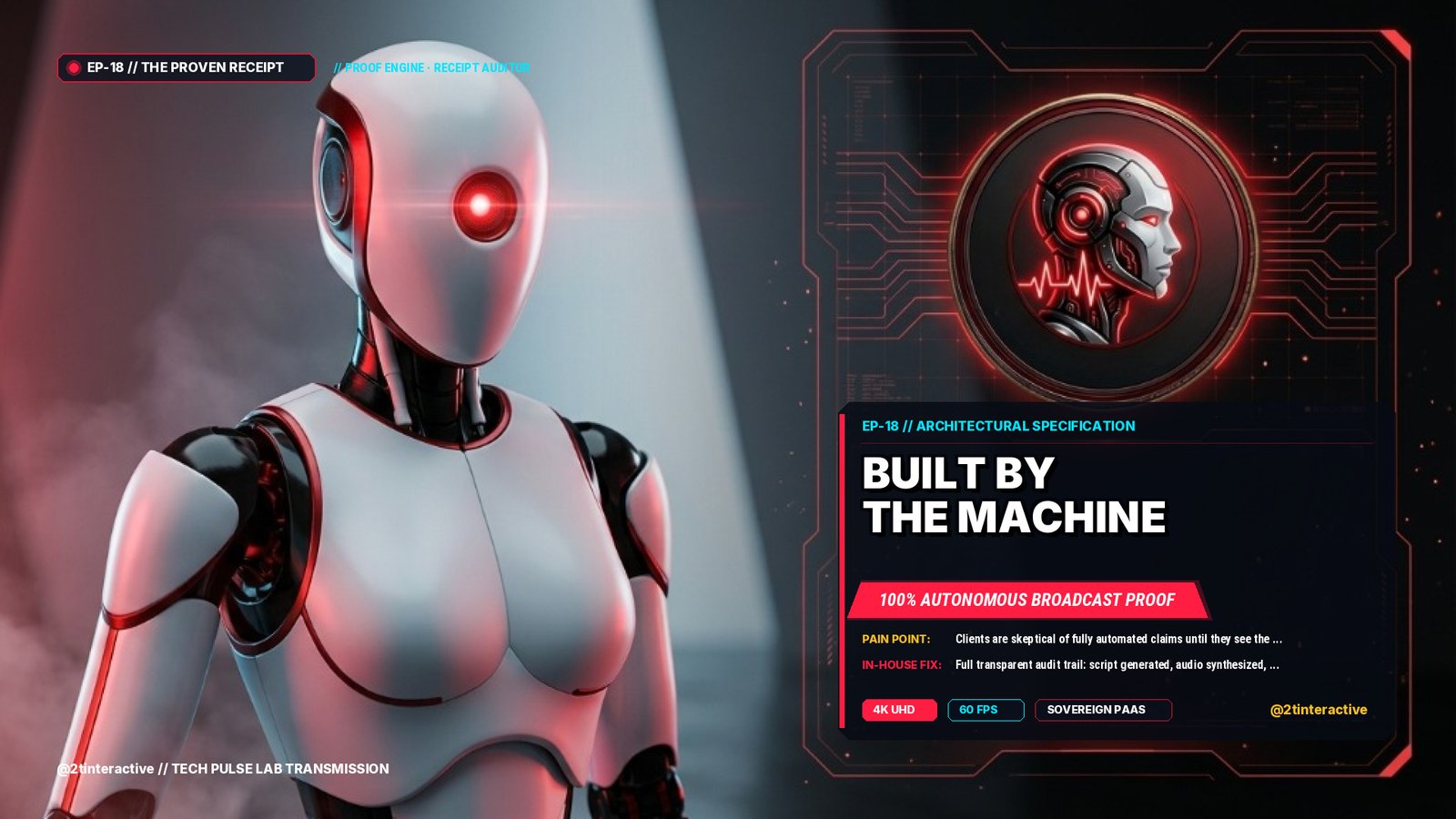 2TI-TECH-PULSE // EP-18: The Receipt: This Episode Was Built by the Machine