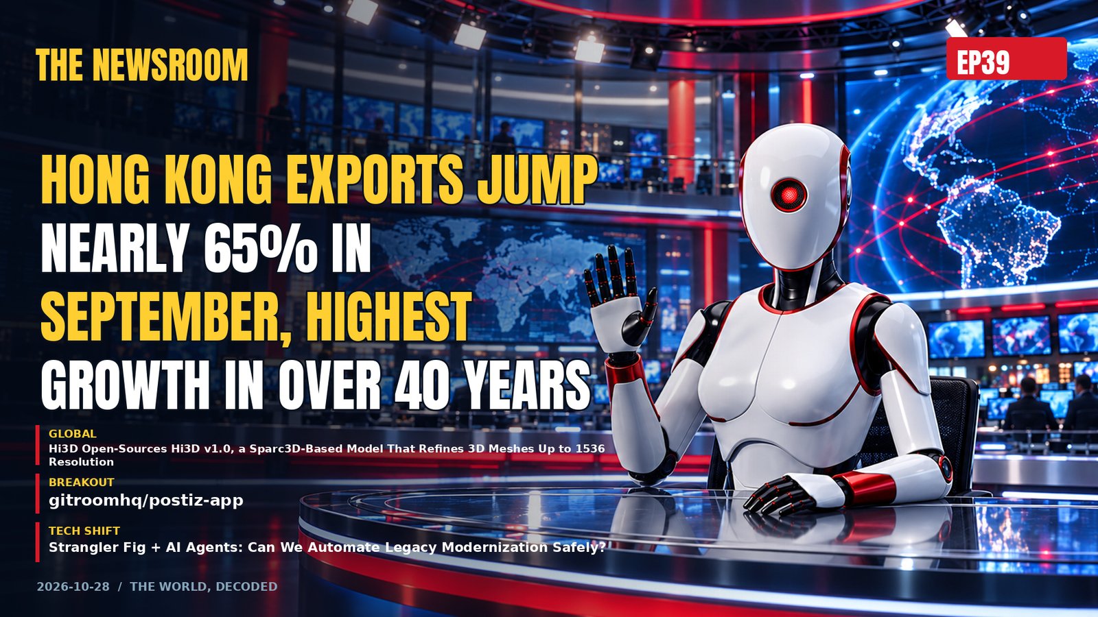 Hong Kong exports jump nearly 65% in September, highest growth in over 40 years