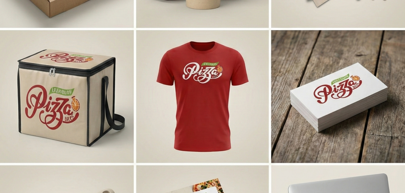 Pizzabites Branding Showcase
