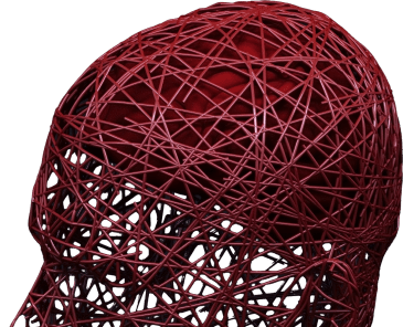 Abstract Concept Colorful Men His Brain 3d Rendering 1 Min 1