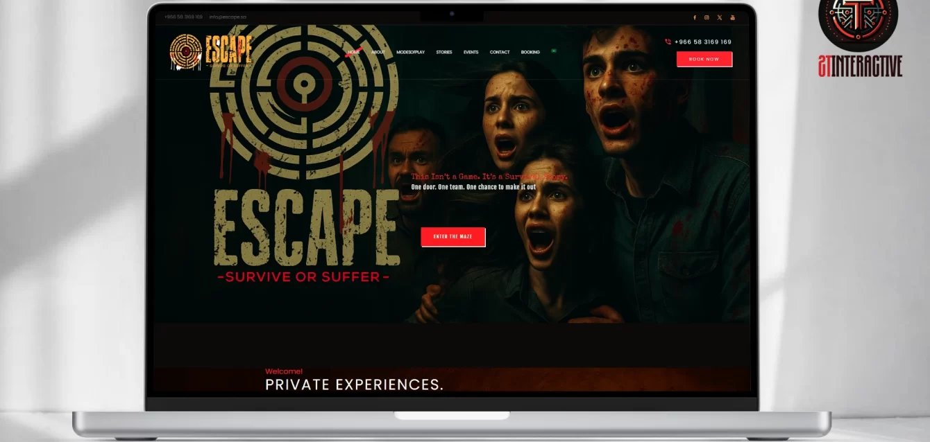 Escape Sa Website Mockup.webp