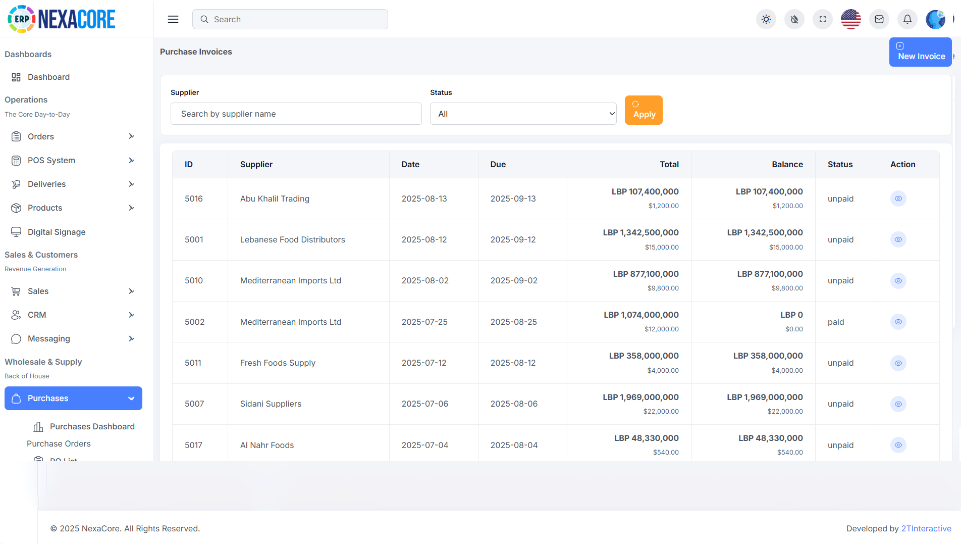 04 Purchasing Invoices