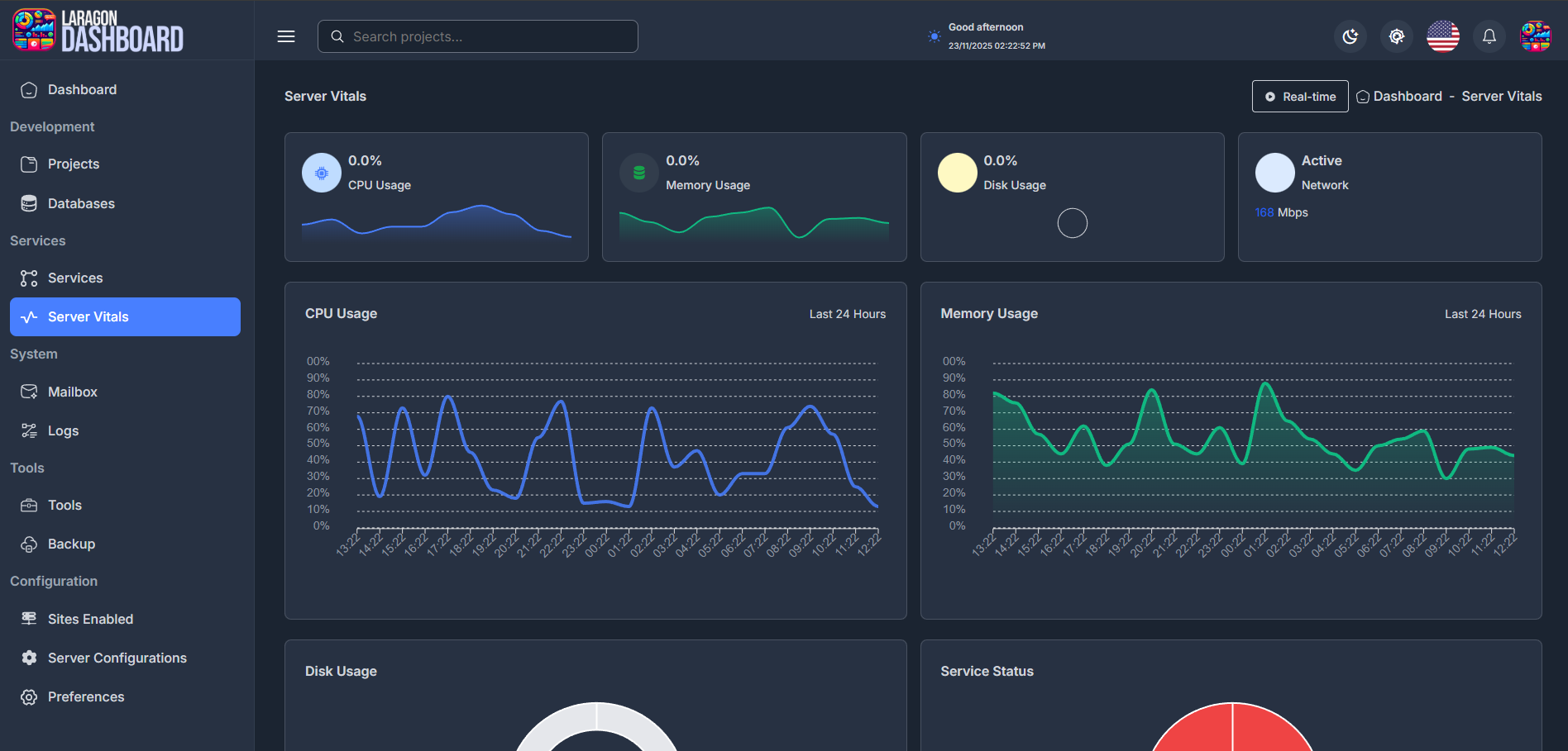 Laragon Dashboard 05