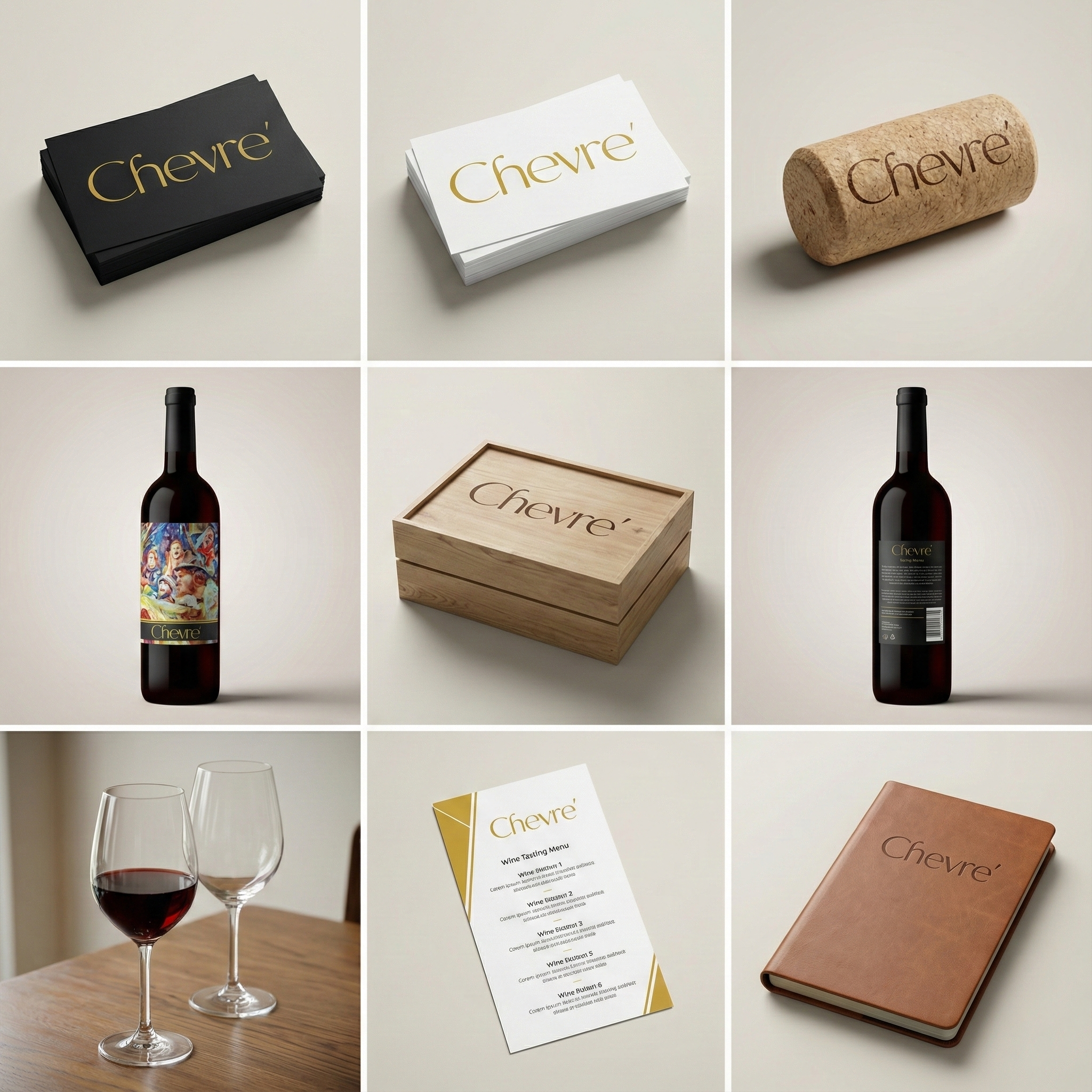 Chevrewinery Branding Showcase