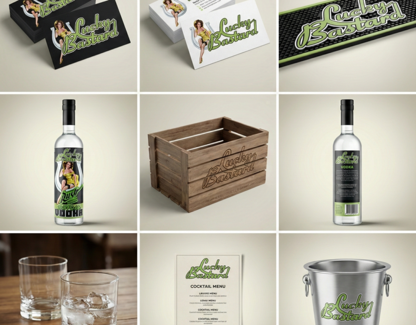 Lucky Bastard Branding Showcase